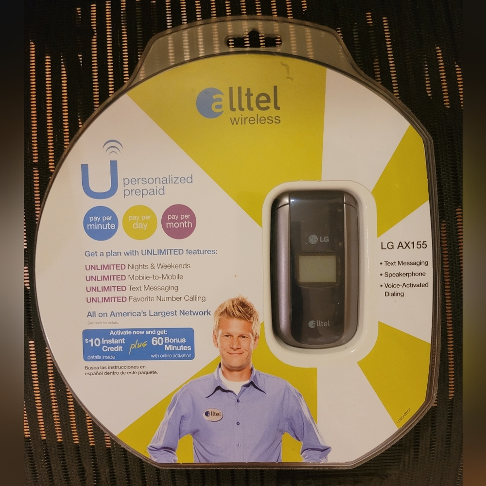 MINT Vintage LG AX155 Flip Clamshell Phone Alltel 2008 2009